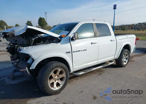 2012 Ram 1500 Laramie из США, поврежденный, VIN 1C6RD7NT5CS125034